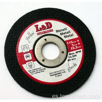 Corte de disco de 115 mm de metal 10pcs